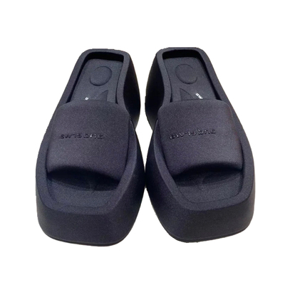 小白同款一字拖鞋松糕底