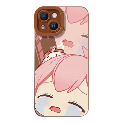 iPhone12动漫华为PURA90适用苹果15小众OPPORENO16瞳眼13ProMax软小米17MAX手机壳14PLUS哭泣永雏塔菲荣耀600