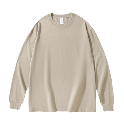 崔万志纯棉休闲圆领T恤