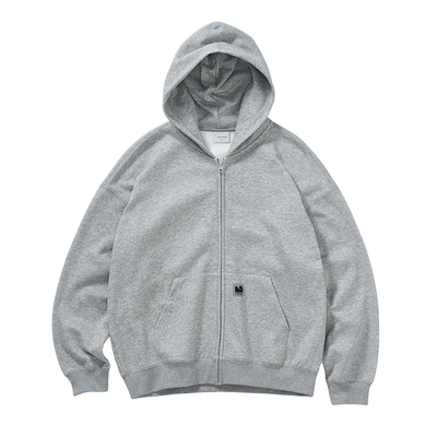 714street基础短廓连帽开衫卫衣