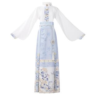 蝶恋-原创马面裙套装汉服女2026新款春夏季改良国风仙气明制古装