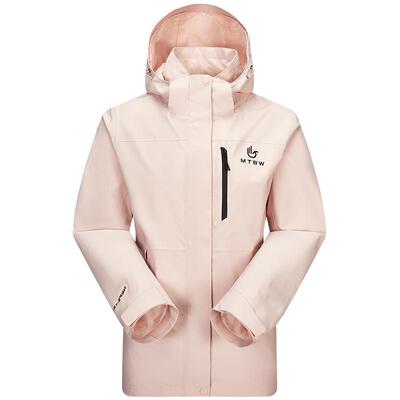 美特斯邦威三合一抓绒内胆冲锋衣