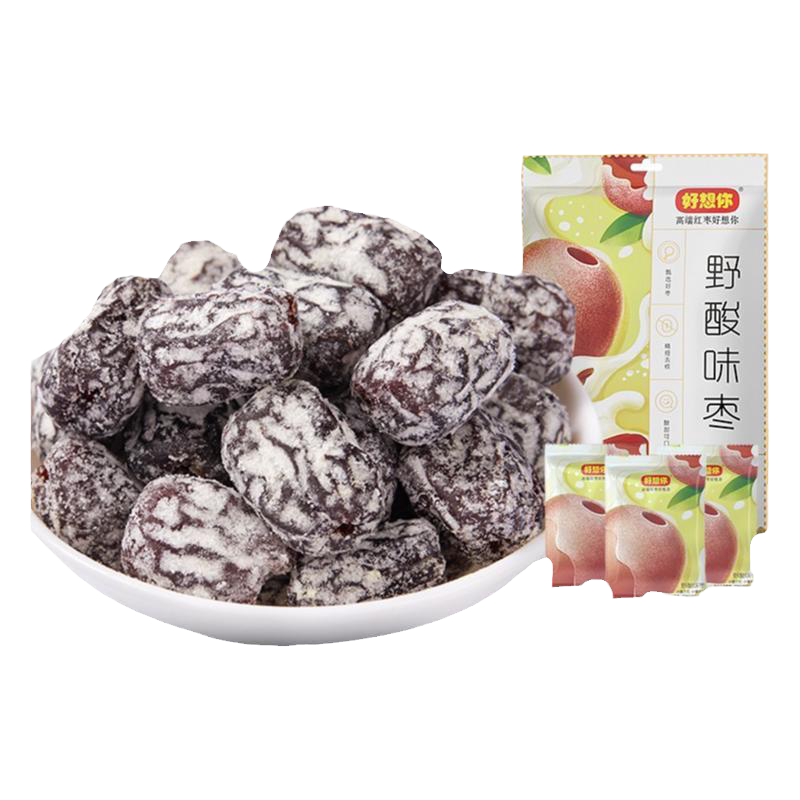 好想你野酸味枣酸甜蜜饯红枣果脯