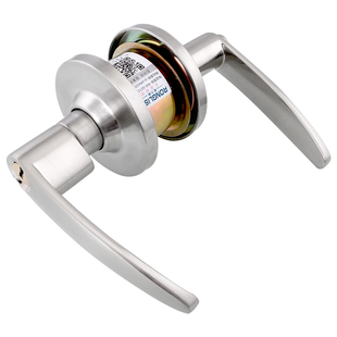 荣力斯不锈钢球形门锁室内卧室房门锁纯铜锁芯通用浴室把手执手锁