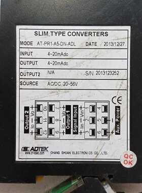 ADTEK信号转换器，型号AT-PR1-A5-DN-ADL，—议价