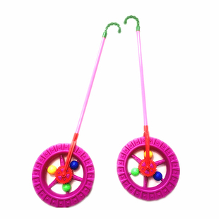 儿童单杆手推独轮飞机宝宝小男女孩手推推乐运动泡泡车玩具3456岁