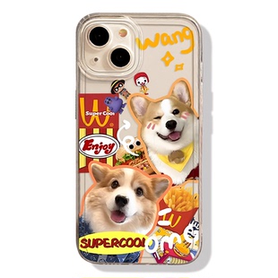 麦门M记猫狗手机壳适用苹果15情侣16/iphone14promax猫咪13可爱12mini小众11新款x超火8plus狗狗17高级感xs套