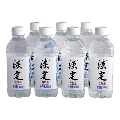 淡定人生380ml苏打水原味云南