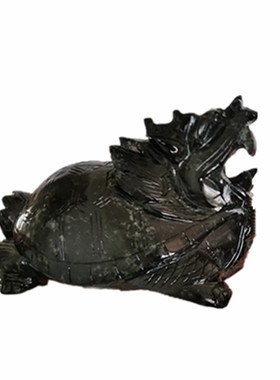 龙龟独山玉祝福平安摆件桌面摆件