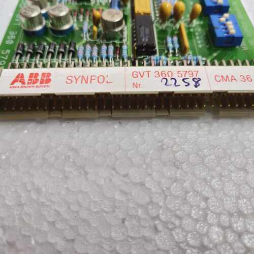 ABB Synpol CMA36 GVT3605797 Limit Value Board