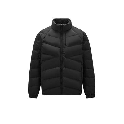 森马三防外套轻薄立领羽绒服男装