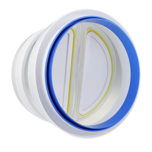 160/200PVC管道止回阀抽油烟机止逆阀厨房公共烟道阀防倒烟管道阀