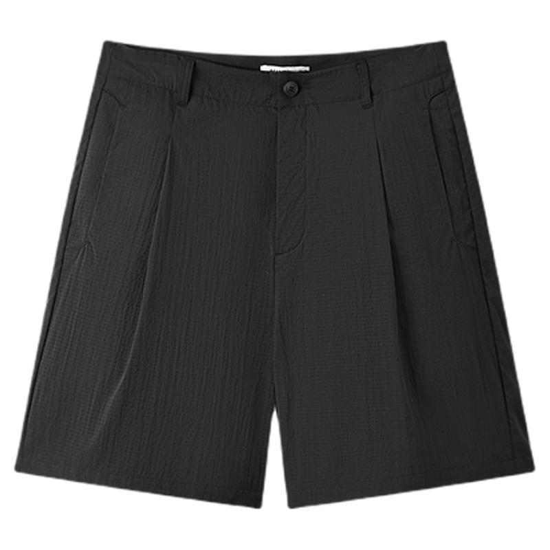 森马肌理通勤宽松直筒休闲短裤男