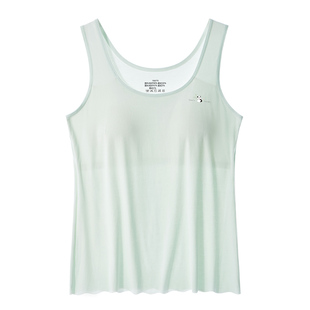 女童长款固定杯内衣大童少女10发育期一二阶段小学生背心免穿12岁