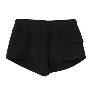 eihey诶嘿26冬季低腰辣妹打底裤毛绒mini短裤女时尚显瘦包臀热裤