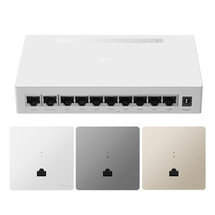 公牛千兆86型无线ap面板POE无线路由器入墙壁式别墅一体供电wifi路由器组网智能家居全屋覆盖插座套装WIFI6