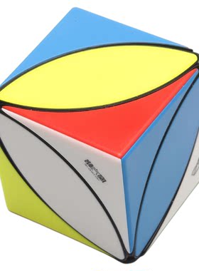 奇艺畅玩版枫叶魔方专业异形叶子竞速比赛用实色初学儿童益智玩具