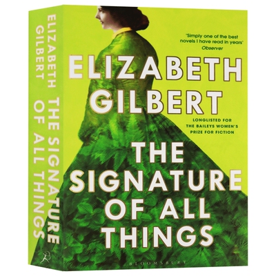 The Signature of All Things 万物的签名进口原版英文书籍
