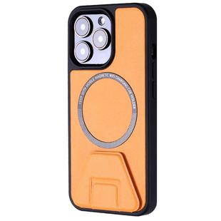 新款手机架适用苹果16手机壳带支架15ProMax保护套14pro磁吸magsafe无线充皮革13防摔素皮质12折叠11男女款点