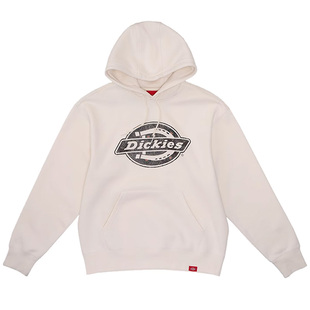 商场同款Dickies秋冬新款卫衣男休闲百搭连帽情侣加绒保暖上衣女