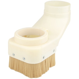 雕刻机防尘罩木工雕刻机主轴电机吸尘罩吸尘器排尘罩尼龙压轮除尘