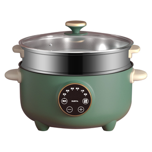 朵塔电煮锅多功能一体小型电锅宿舍学生煮面小锅家用电热火锅2人3