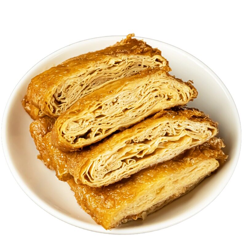杭州风味素烧鹅冷盘菜上海素鸭五香卤味素食豆制品斋菜怀旧纯素食