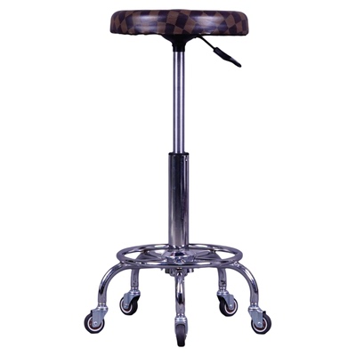 加高不缠发静音大工凳理发店圆凳