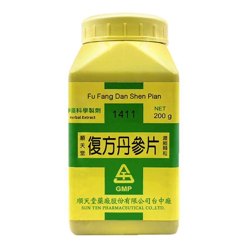 顺天堂复方丹参片浓缩颗粒活血化瘀理气止痛正品中成药T