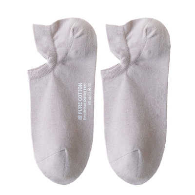 全棉夏季透气隐形女船袜
