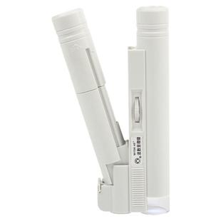 猫头鹰高清40倍放大镜刻度0.05mm便携纺织印刷工业显微镜0.02格值