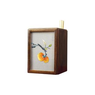 苏绣笔筒手工摆件桃李满天下刺绣非遗特色教师节送老师恩师礼品