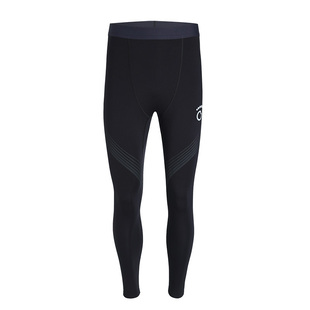 马孔多男女运动压缩支撑裤科技液体氨纶腰包式吸湿排汗高弹跑步裤