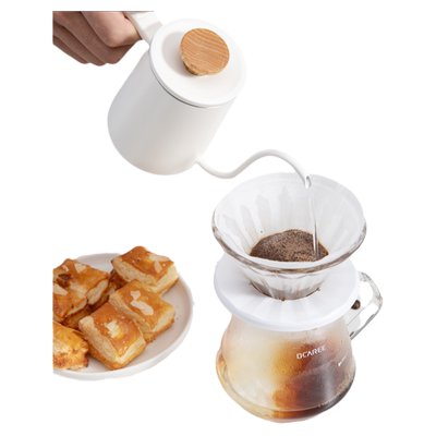 欧卡瑞手冲咖啡壶套装家用硼硅