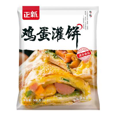 正新鸡蛋灌饼家用早餐速食