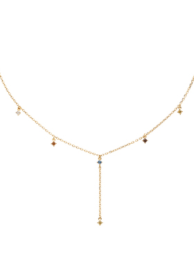 PDPAOLA镀金女项链2022年新款潮