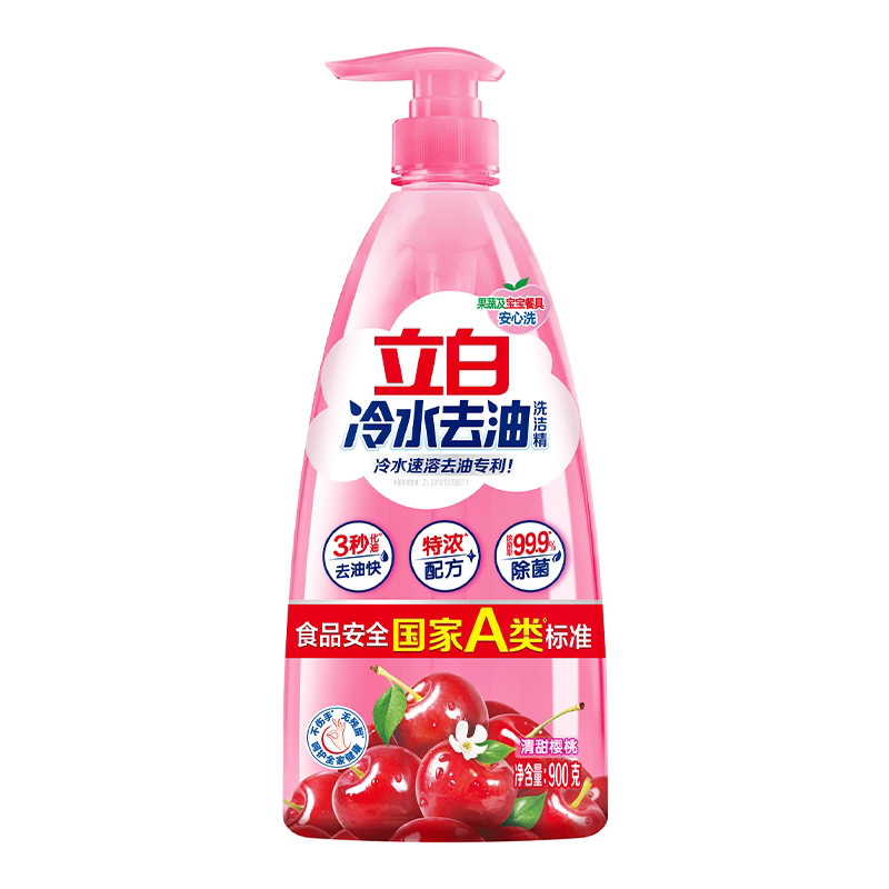 立白冷水去油洗洁精900g