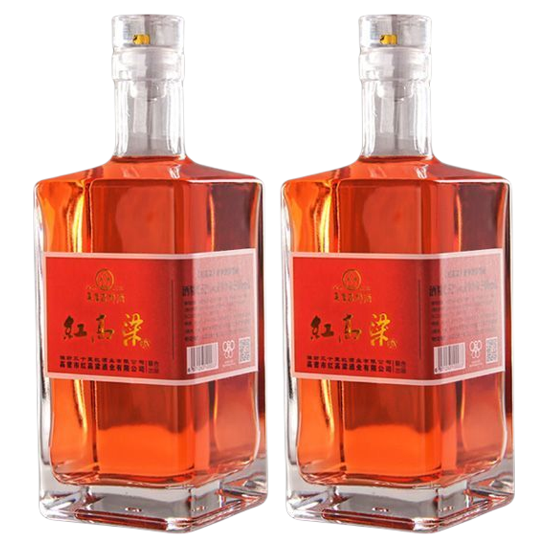 【整箱6瓶】匠方高密红高粱酒人文佳酿兼香纯粮酒52度500ml