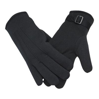 保暖加厚加绒礼仪手套