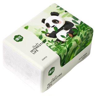 漫花柔韧抽纸400张家用实惠装餐巾纸卫生纸面巾纸抽婴儿纸巾