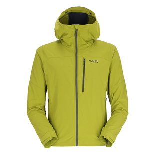 RAB睿坡Torque户外春秋男士放泼水软壳衣连帽轻量透气夹克 QWS-57