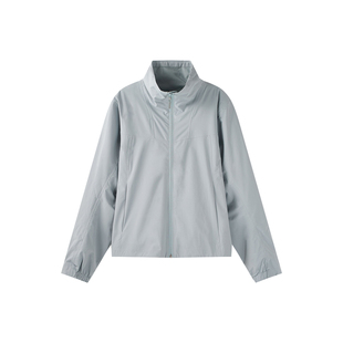 小禾【晴空】轻便简约质感冲锋衣女款插肩袖防风透气立领夹克外套