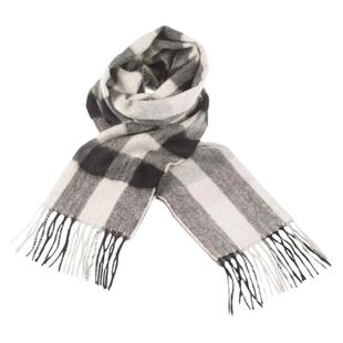 英国苏格兰爱丁堡Edinburgh女士格纹山羊绒围巾现货伴手礼包装盒