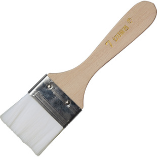 切瑞西油漆刷子软毛2寸仿羊毛刷猪毛刷颜料油画墙面刷子涂料毛刷