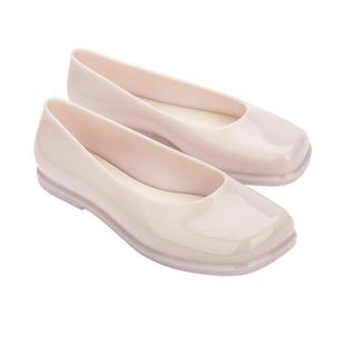 Melissa梅丽莎25秋季款女士时尚外穿平底方头芭蕾单鞋35834