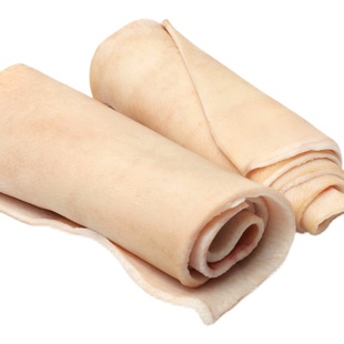 生猪背皮20斤商用新鲜脊背皮去油无毛猪皮10斤可做猪皮冻冷冻食品