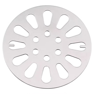 不锈钢地漏盖子防臭芯圆形封口盖下水道防头发过滤网片浴室卫生间