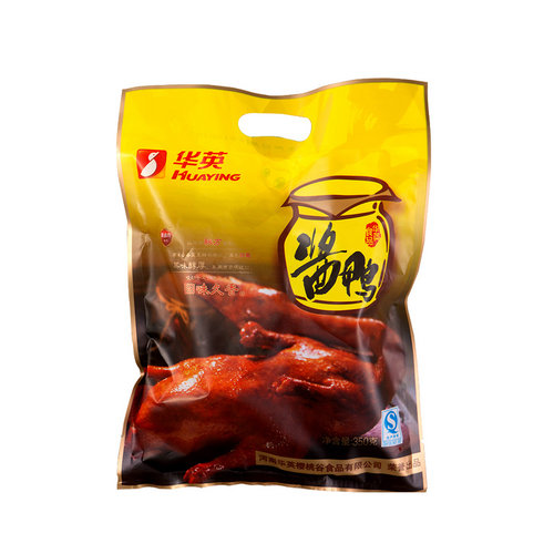 华英酱鸭 五香鸭河南特产卤鸭酱香零食小吃 卤味熟食送礼美食350g