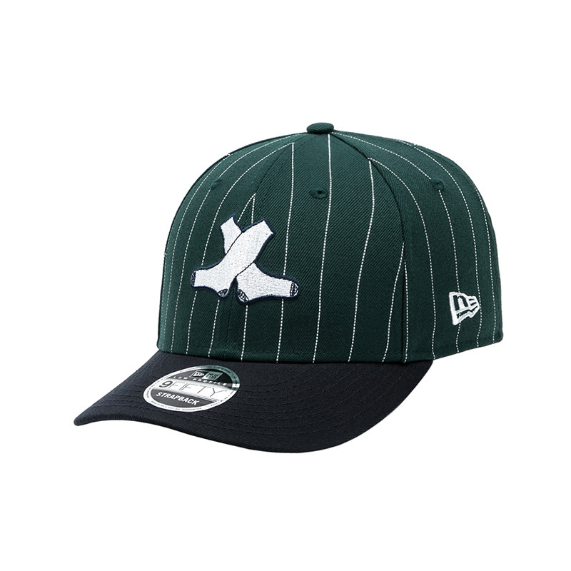 NEWERA X ARIHARA MIYUKI亚里原美雪联名款微弯帽檐950棒球帽墨绿