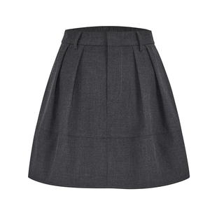 indicia标记2026早春新款轻盈俏皮半身裙休闲高腰短裙 L2A6QZ005